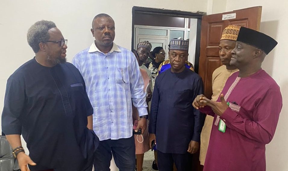 Prof. Ike-Muonso Visits RMRDC Lagos Office