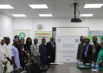 RMRDC Laboratory Bags NiNAS Accreditation, Boosting Industrial Development In Nigeria