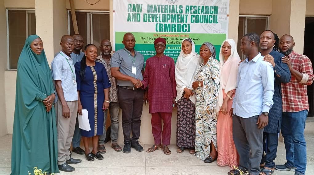 RMRDC FCT Office Strengthens Collaboration with Ginger Farmers Association of Nigeria