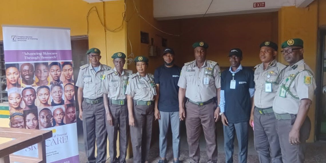 RMRDC Eulogizes Nigerian Correctional Service Boss in Ogun Over the Conduct of Staff During Skin Analysis Exercise