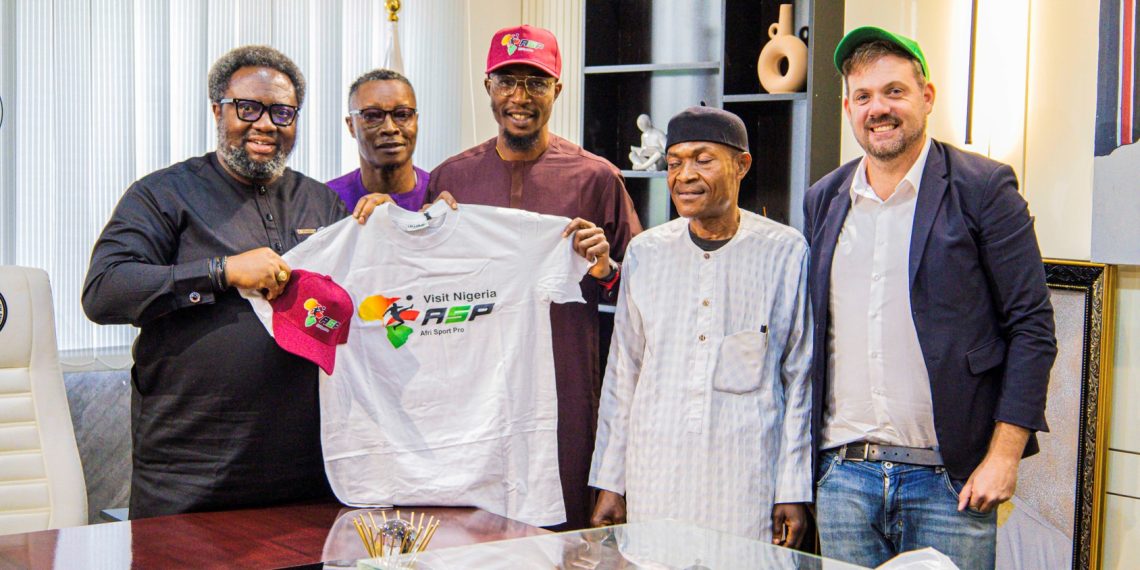Photo News: AfriSports Consult is a foreign partner to AllSports Consult whose CEO is the Sports Consultant to RMRDC together with the CEO’s of the Sports consortium and it’s Management Team held a strategic meeting with the DG of RMRDC on Sports Development for RMRDC