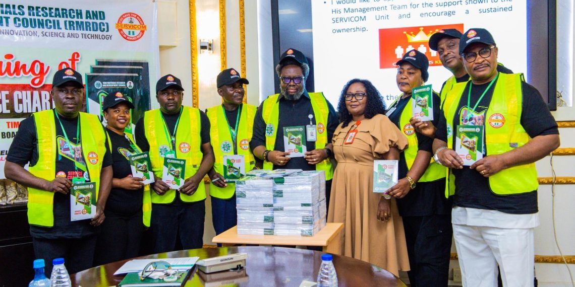 RMRDC Commits to Excellence, Unveils SERVICOM Charter