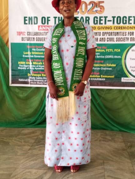 Ondo RMRDC Champions Value Addition at 2025 Federal Heads Forum End-of-Year Gathering in Akure