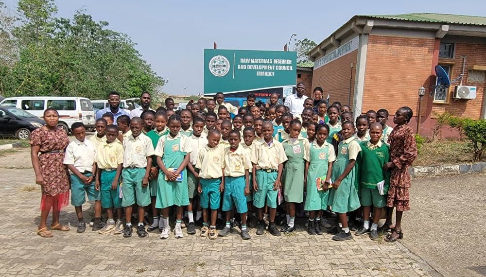 Students Visit Osun-RMRDC Raw Materials Resource and Information Centre on Educational Tour