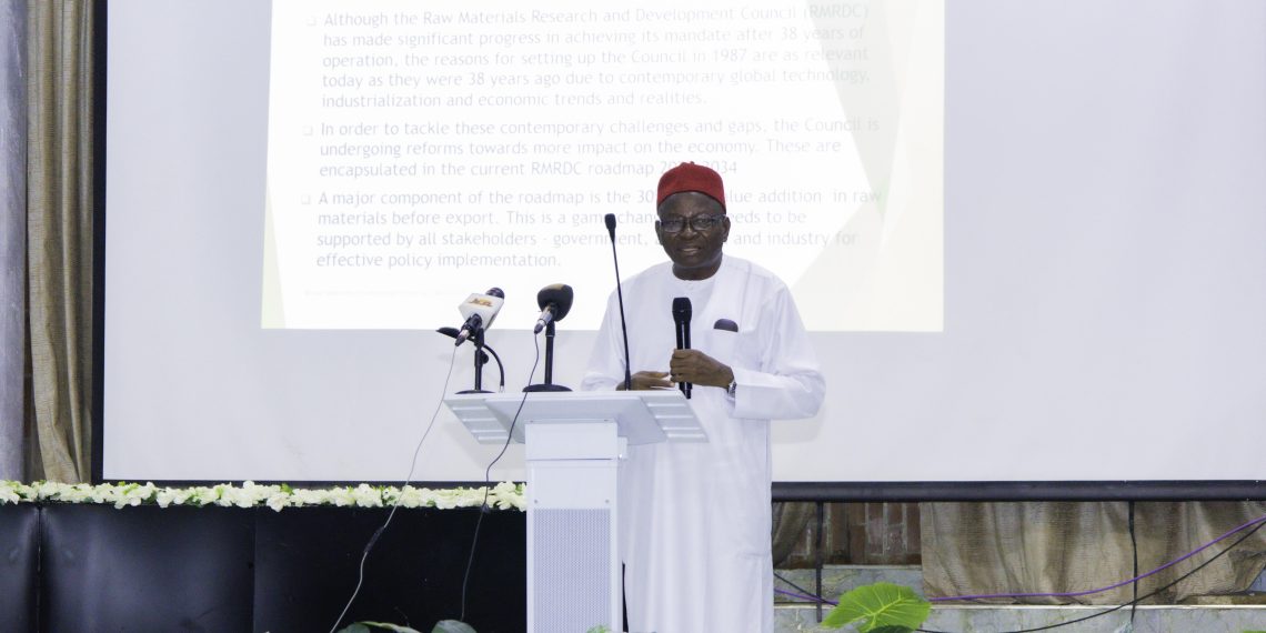 RMRDC @ 38: Onwualu Calls for Deeper Value Addition, Industrial Repositioning