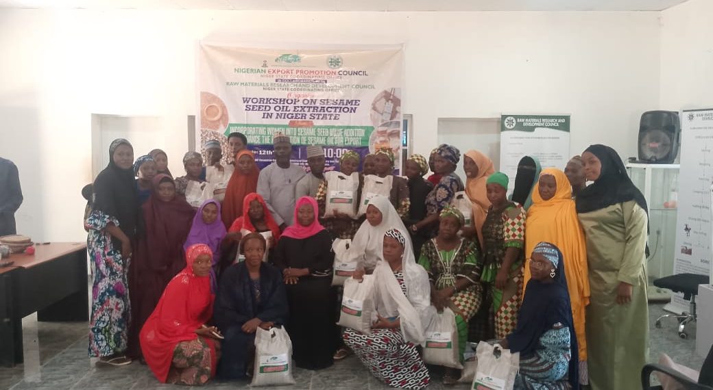 RMRDC, NEPC Strengthen Capacity of Stakeholders on Sesame Seed Oil Extraction In Minna