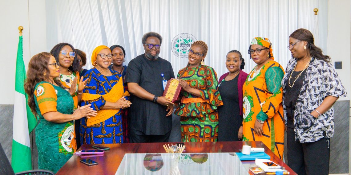 NAWOJ Honours RMRDC DG With Award of Recognition